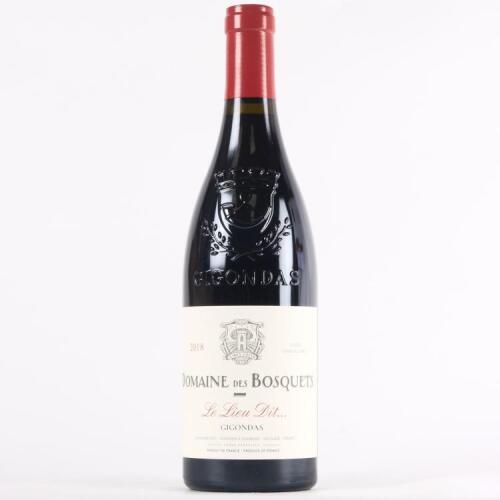 (1) 2018 Domaine des Bosquets Le Lieu Dit Gigondas