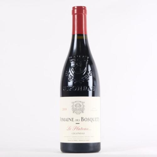 (1) 2018 Domaine des Bosquets Le Plateau Gigondas