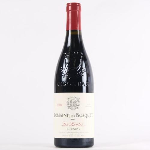 (1) 2018 Domaine des Bosquets Les Routes Gigondas