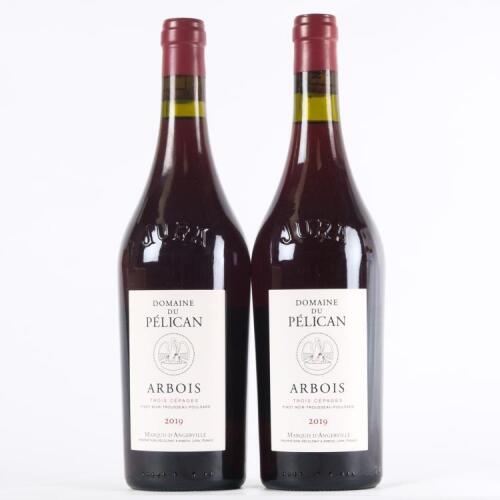 (2) 2019 Domaine du Pelican Arbois Trois Cepage Pinot Noir/Trousseau/Poulsard, Jura