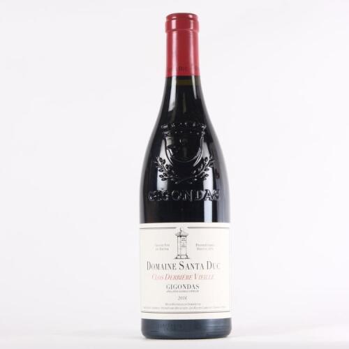 (1) 2016 Domaine Santa Duc Clos Derriere Vieille Gigondas