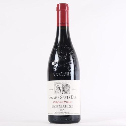 (1) 2017 Domaine Santa Duc Habemus Papam Chateauneuf du Pape