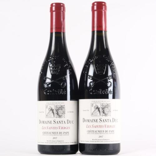 (2) 2017 Domaine Santa Duc Les Saintes Vierges Chateauneuf du Pape