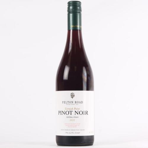 (1) 2022 Felton Road Cornish Point Pinot Noir, Bannockburn