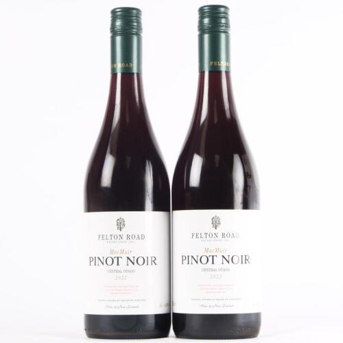 (2) 2022 Felton Road MacMuir Pinot Noir, Bannockburn