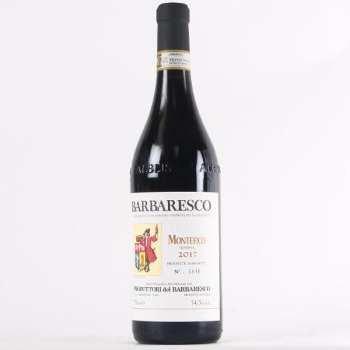 (1) 2017 Produttori del Barbaresco Montefico Riserva, Piedmont