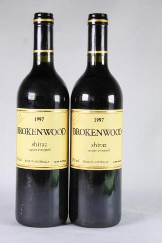 (2) 1997 Brokenwood Rayner Vineyard Shiraz, Hunter Valley NSW