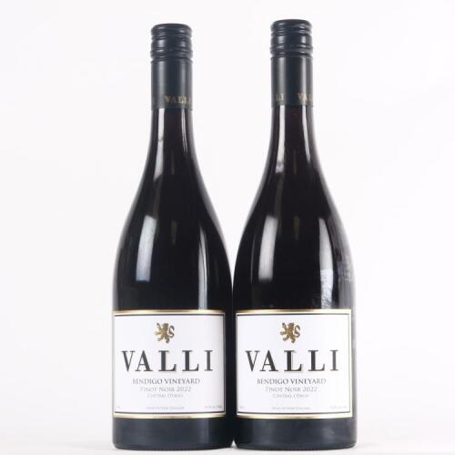 (2) 2022 Valli Pinot Noir, Bendigo