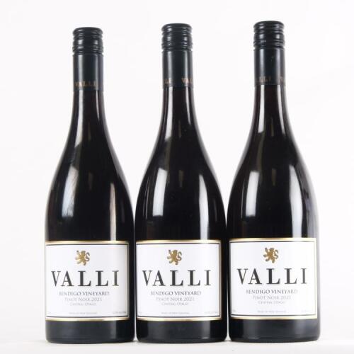 (3) 2021 Valli Pinot Noir, Bendigo