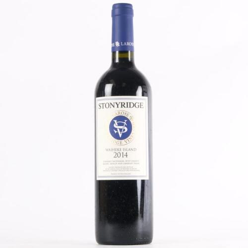 (1) 2014 Stonyridge Vineyard Larose, Waiheke