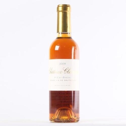 (1) 2009 Chateau Climens 375ml