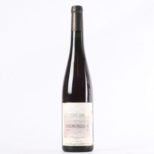 (1) 1990 Albert Mann Riesling Pfleck Vendanges Tardive