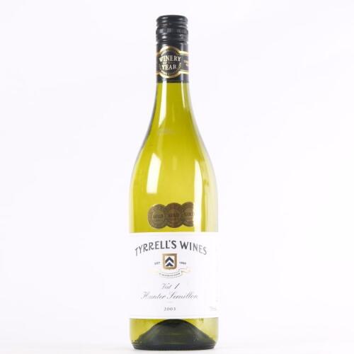 (1) 2003 Tyrrell's Vat 1 Semillon, Hunter NSW