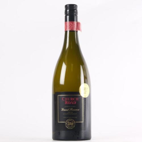 (1) 2018 Church Road Grand Reserve Chardonnay, Hawkes Bay