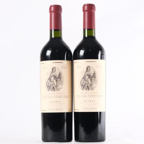 (2)&nbsp;2014 Catena Zapata Nicasia Vineyard Malbec, Altamira Argentina