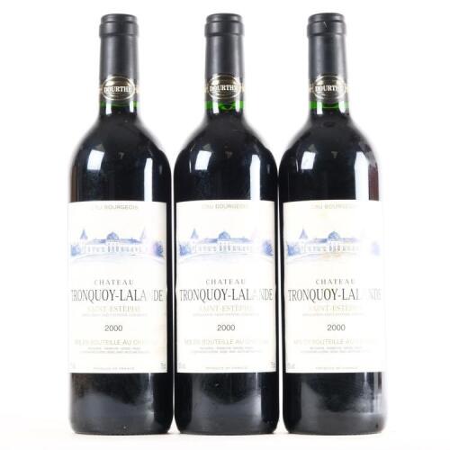(3) 2000 Chateau Tronquoy-Lalande, St Estephe&nbsp;