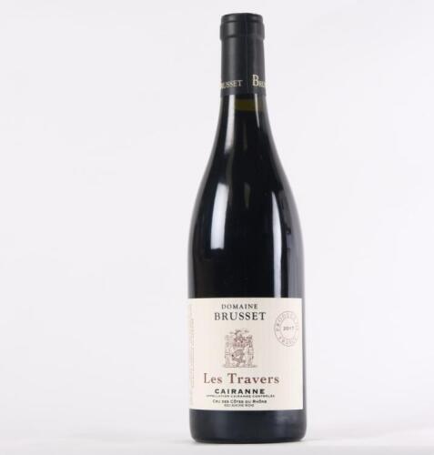 (1) 2017 Domaine Brusset Les Travers Cairanne