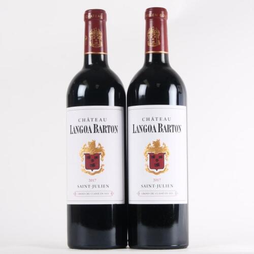 (2) 2017 Chateau Langoa Barton 3eme Cru Classe, St Julien