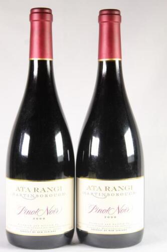 (2) 2000 Ata Rangi Pinot Noir, Martinborough