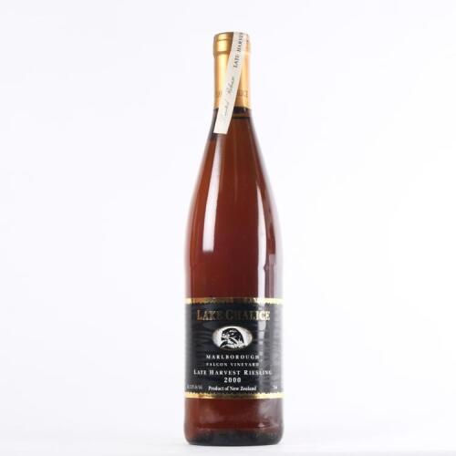 (1) 2000 Lake Chalice Falcon Vineyard Late Harvest Riesling, Marlborough