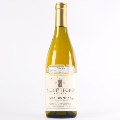 (1) 2002 Mountford Chardonnay, Waipara