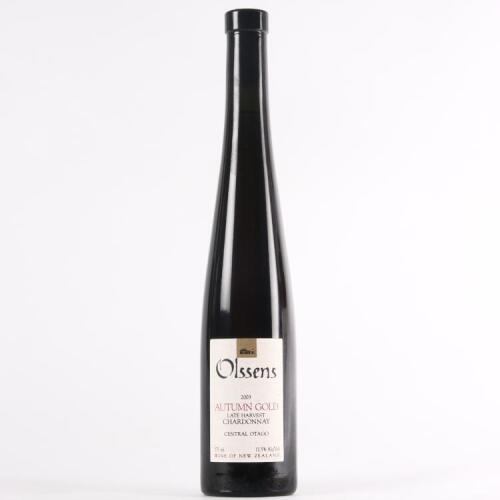 (1) 2003 Olssen's of Bannockburn Autumn Gold Late Harvest Chardonnay 375ml, Central Otago
