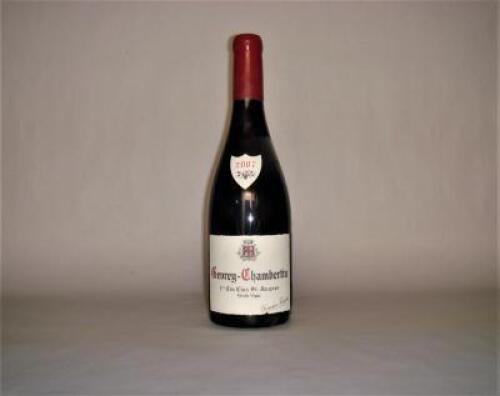 (1) 2007 Domaine Fourrier Gevrey Chambertin Clos St Jacques 1er Cru, Cote de Nuits
