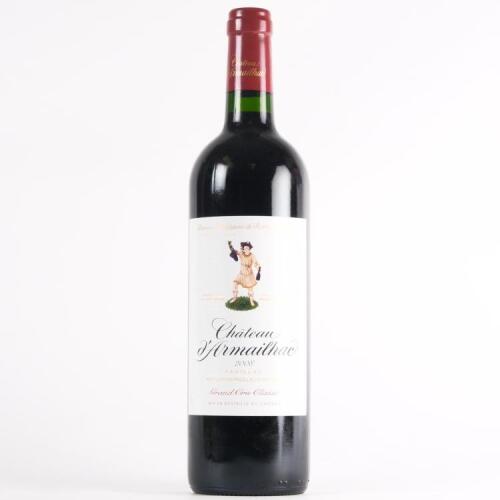 (1) 2008 Chateau d'Armailhac 4eme Cru Classe, Pauillac