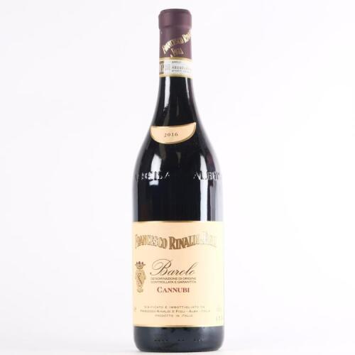 (1) 2016 Francesco Rinaldi & Figli Cannubi Barolo, Piedmont