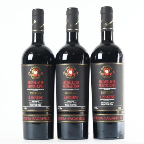 (3) 2016 Il Poggione Vigna Paganelli Brunello di Montalcino Riserva, Tuscany