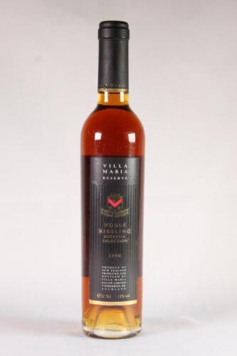 (1) 1998 Villa Maria Reserve Noble Riesling Botrytis Selection 375ml, Marlborough/Hawkes Bay