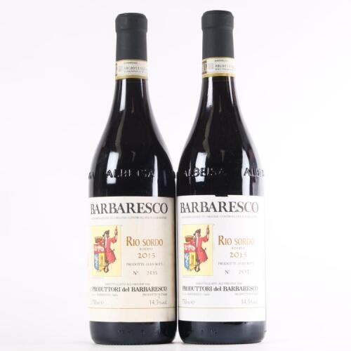 (2) 2015 Produttori del Barbaresco Rio Sordo Barbaresco Riserva DOCG, Piedmont