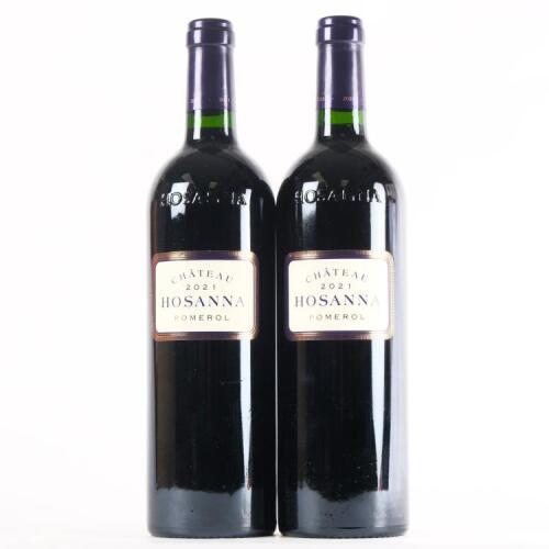 (2) 2021 Chateau Hosanna, Pomerol