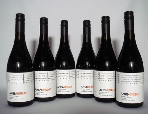 (6) 2017 Clonal Bros Amen Break Zebra Vineyard Pinot Noir, Central Otago
