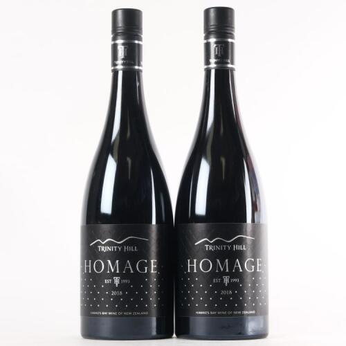 (2) 2018&nbsp;Trinity Hill Homage, Gimblett Gravels