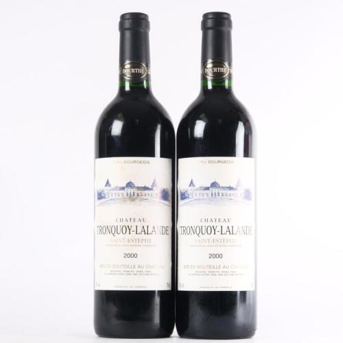 (2) 2000 Chateau Tronquoy-Lalande, St Estephe&nbsp;