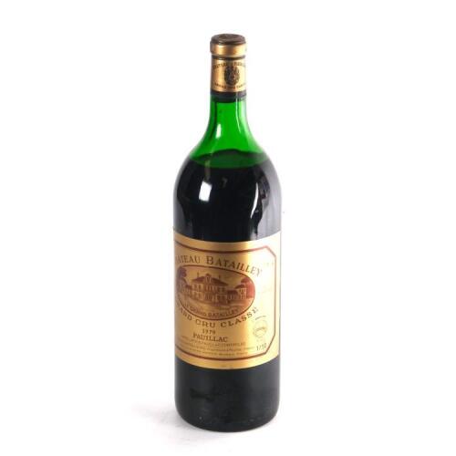 (1) 1979 Chateau Batailley 1500ml 5eme Cru Classe, Pauillac