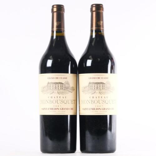 (2) 2007 Chateau Monbousquet, St Emilion