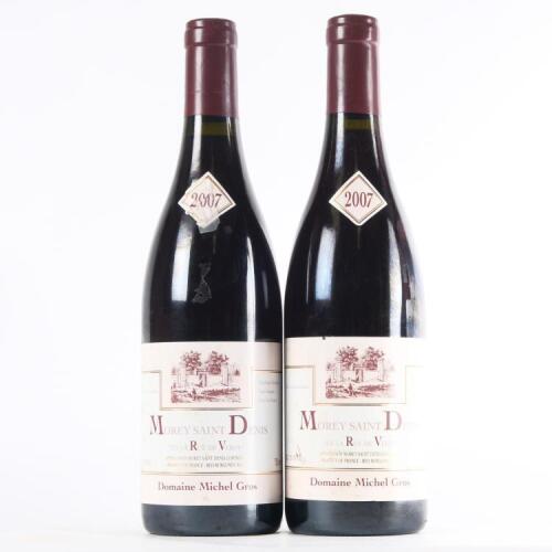 (2) 2007 Michel Gros la Rue de Vergy Morey St Denis, Cote de Nuits