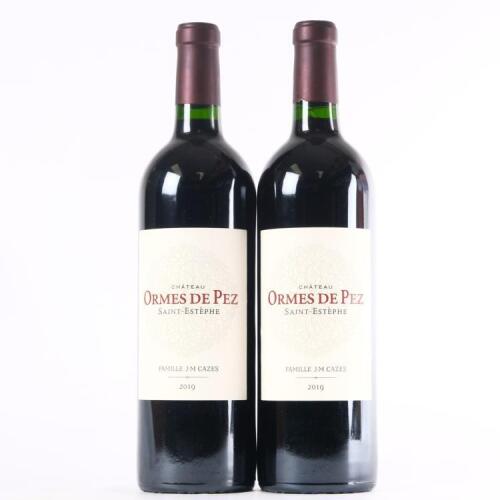 (2) 2019 Chateau Les Ormes-de-Pez, St Estephe