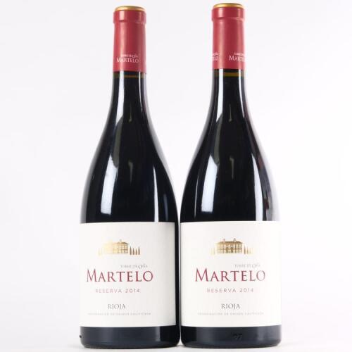 (2) 2014 Torre de Ona Finca Martelo Reserva, Rioja