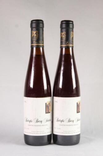 (2) 1996 Te Whare Ra Botrytis Berry Selection Gewurztraminer/Riesling 375ml, Marlborough