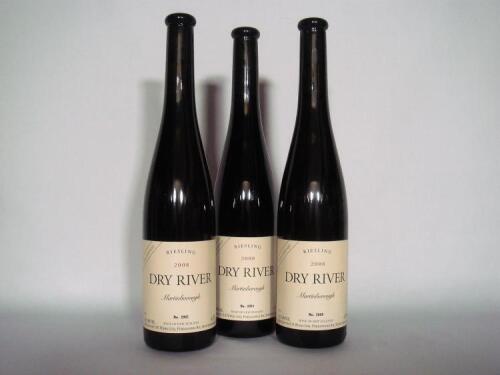 (3) 2008 Dry River Late Harvest Riesling, Martinborough