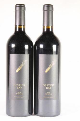 (2) 2010 Destiny Bay Mystae, Waiheke