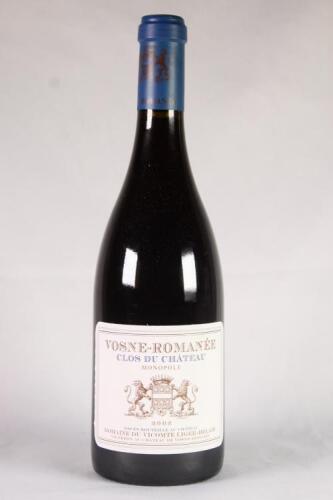 (1) 2002 Domaine du Vicomte Liger Belair Chateau de Vosne Romanee Monopole, Cotes de Nuits