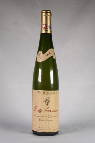 (1) 2001 Rolly Gassmann Kappelweg de Rohschwihr Gewurztraminer