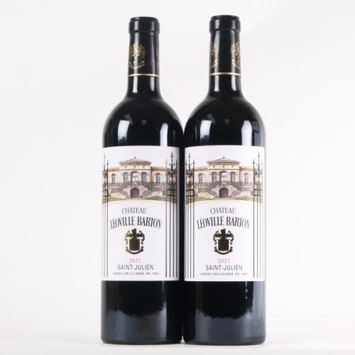 (2) 2021 Chateau Leoville-Barton 2eme Cru Classe, St Julien
