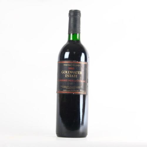 (1) 1985 Goldwater Estate Cabernet Sauvignon/Merlot/Franc, Waiheke