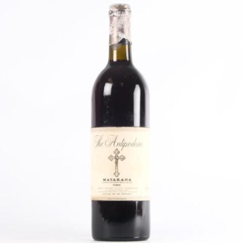 (1) 1985 The Antipodean Cabernet Sauvignon/Merlot/Malbec, Matakana