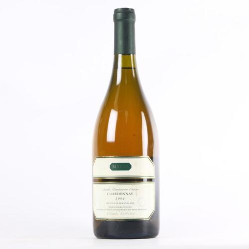 (1) 1994 Matua Valley Smith-Dartmoor Chardonnay, Hawkes Bay